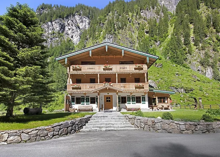 木屋 Alpenchalet Lacknerbrunn Bis 23 P *